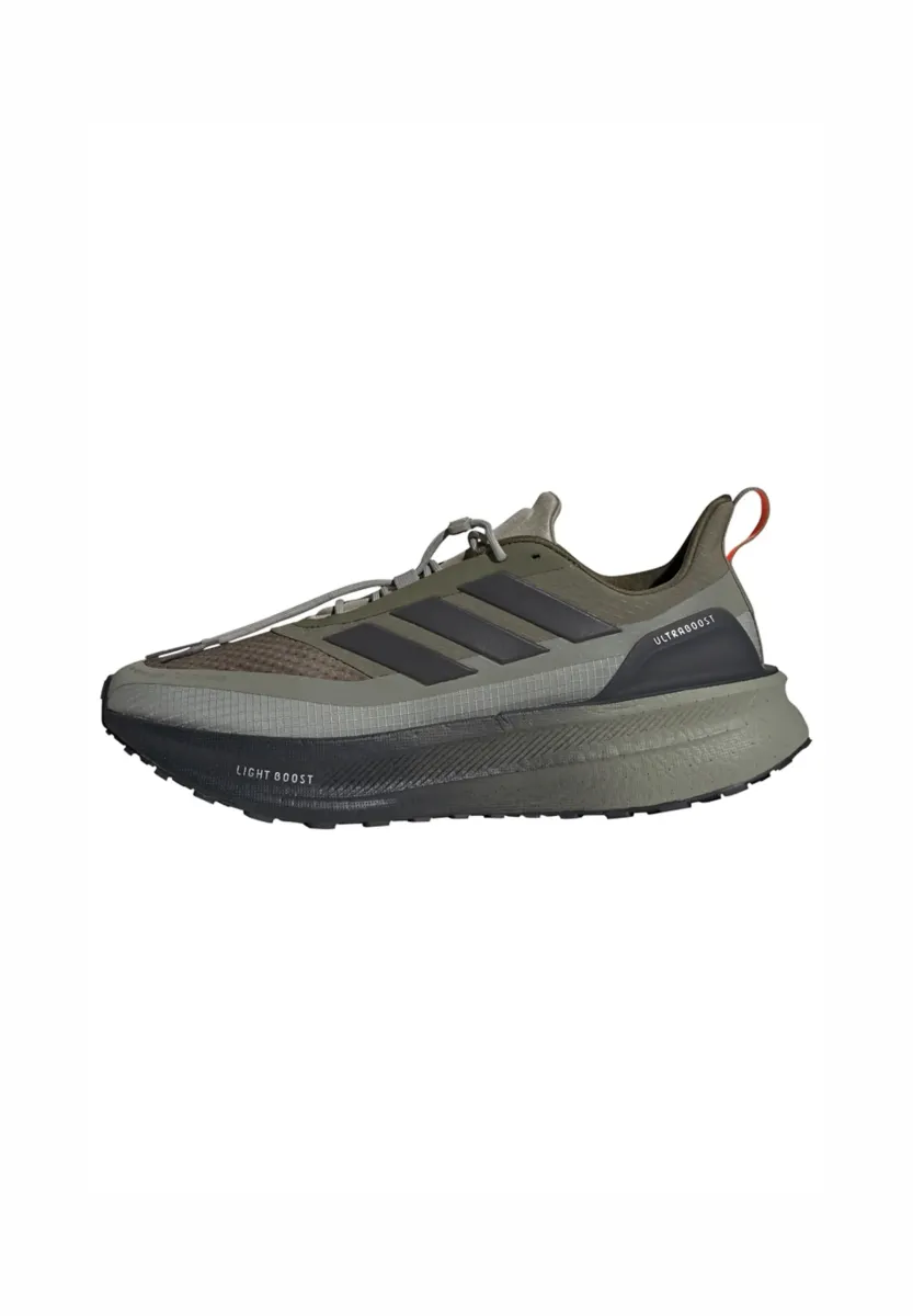 ULTRABOOST PERFORMANCE - Laufschuh Trail - silver pebble core black impact orange