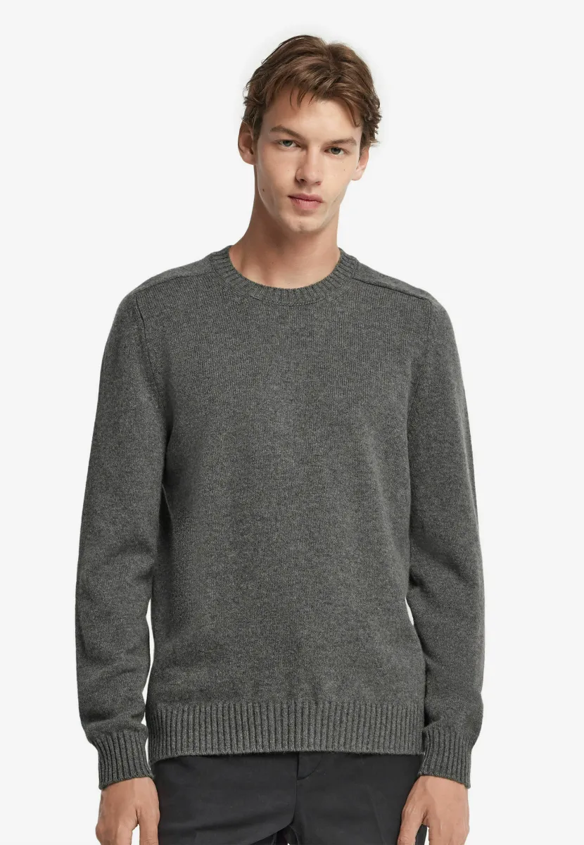 ULTRASOFT ROUND NECK - Strickpullover - grey