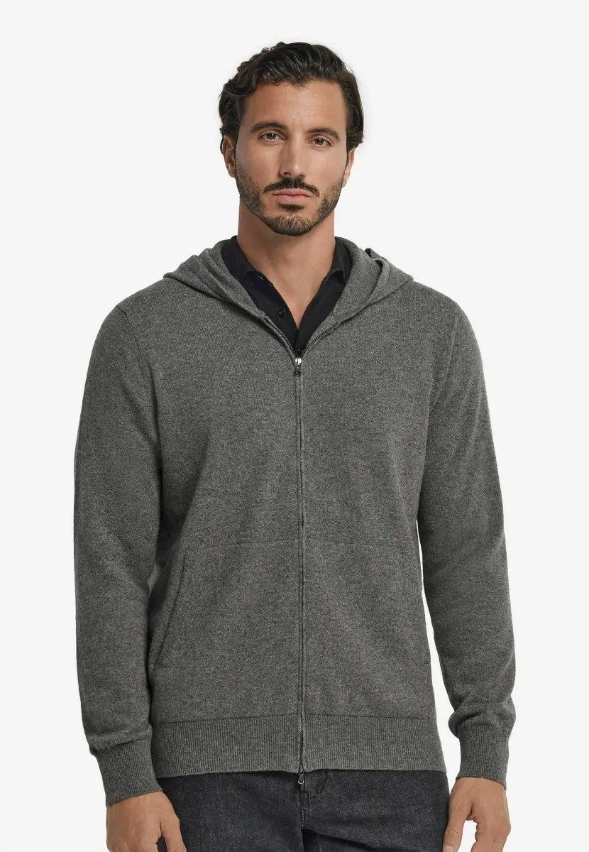ULTRASOFT - Strickjacke - grau dark grey melange