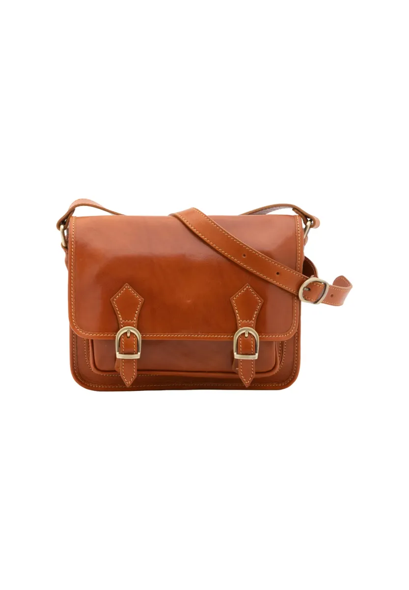 Umhängetasche - cognac