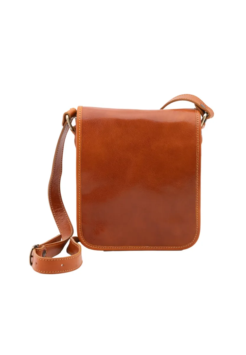Umhängetasche - cognac