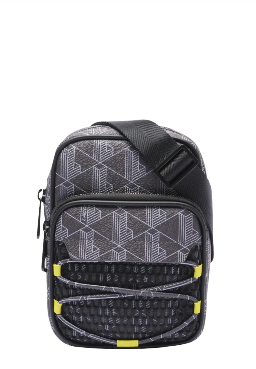 Umhängetasche - mesh mono periscope bleu-q