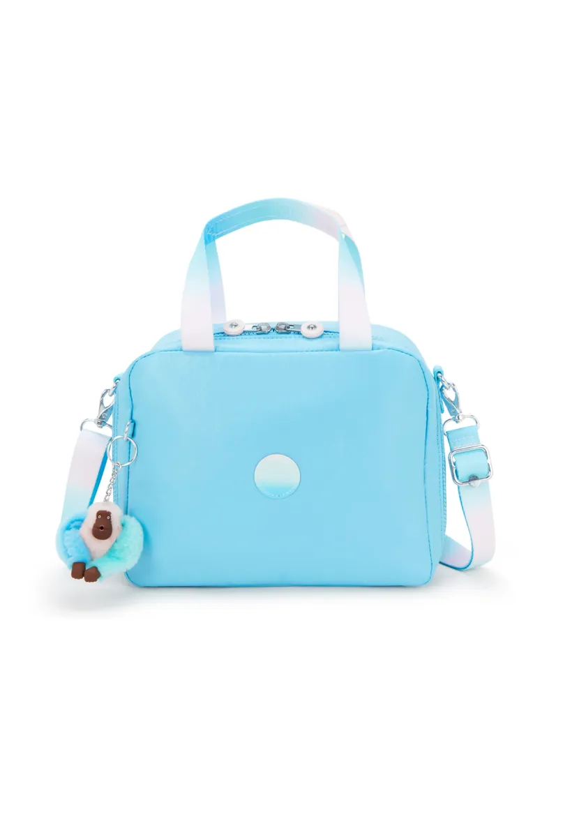 Umhängetasche - sea blue metallic