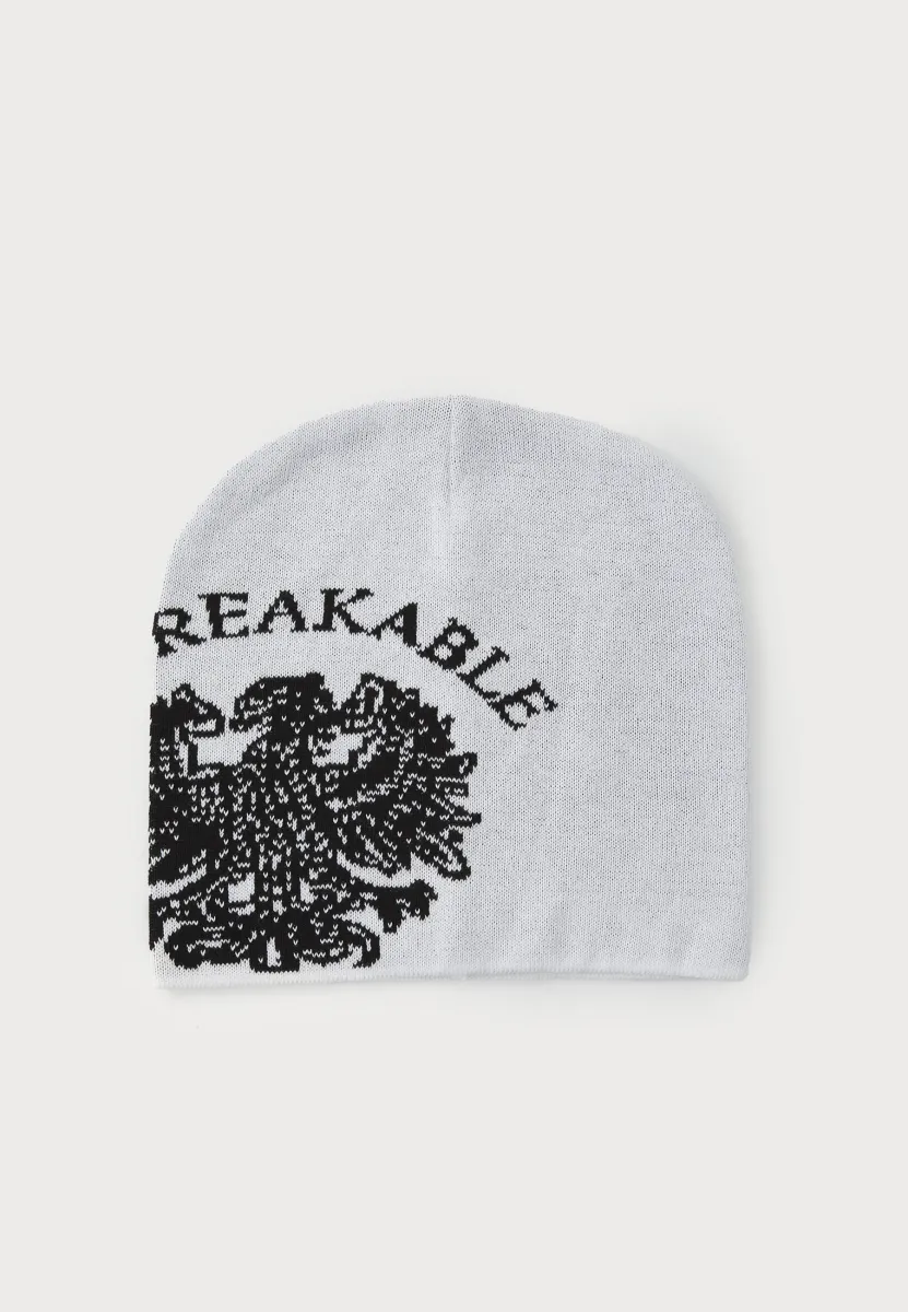 UNBREAKABLE BEANIE UNISEX - Mütze - optic white