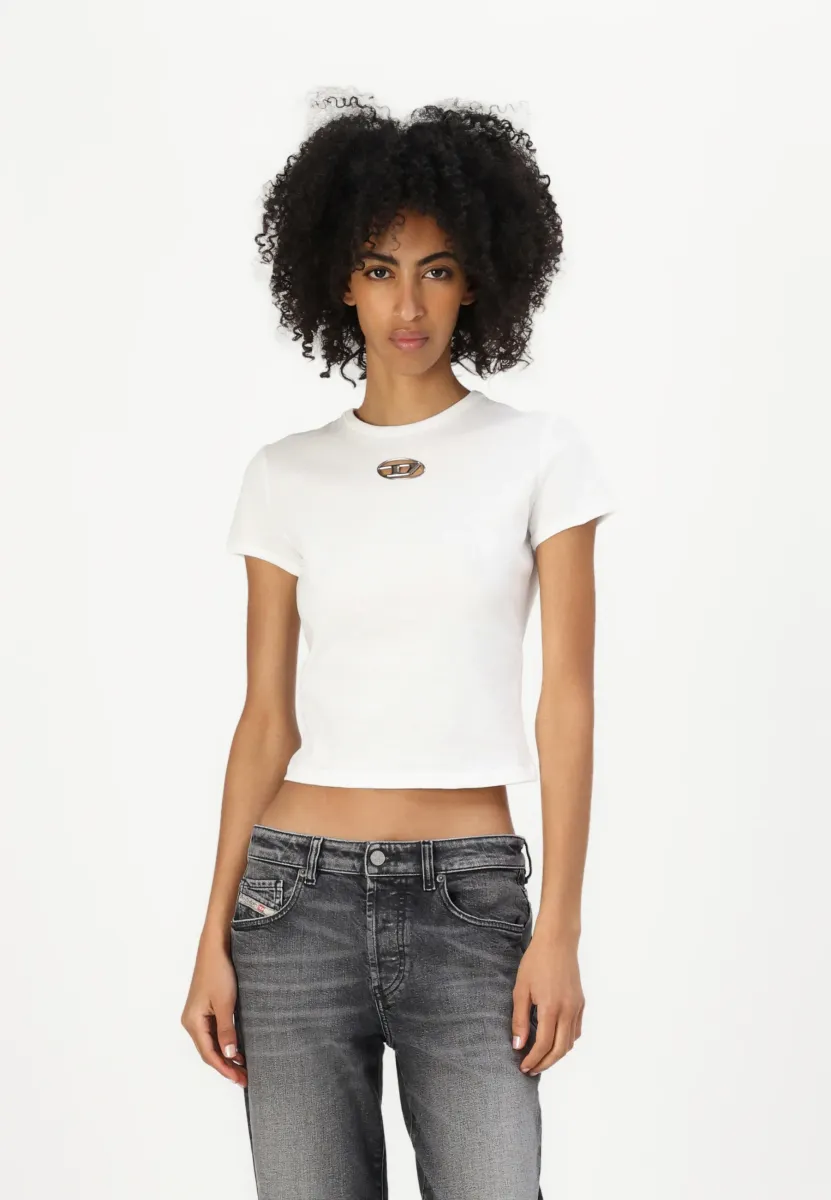 UNCUTIE - T-Shirt print - white