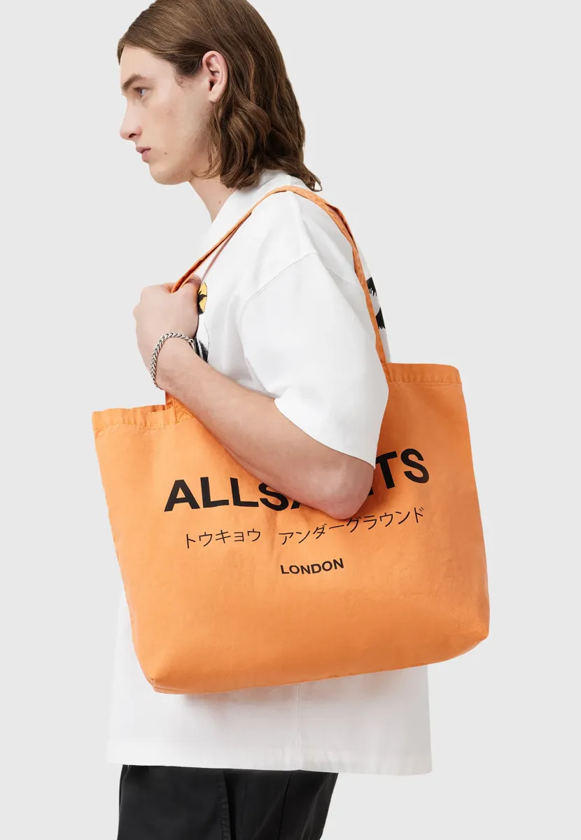 UNDERGROUND TOTE UNISEX - Shopping Bag - vibrant orange