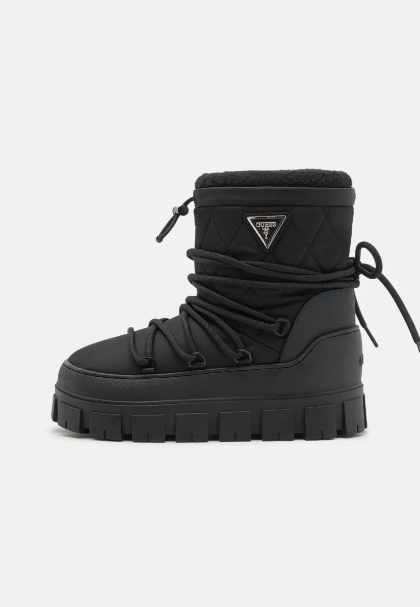 UNIQUES - Snowboot/Winterstiefel - black