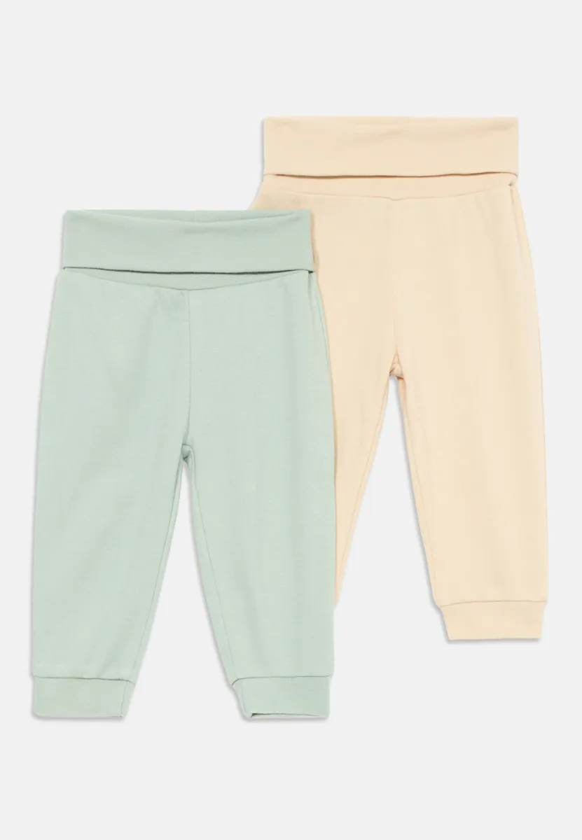 UNISEX 2 PACK - Jogginghose - sand/mint