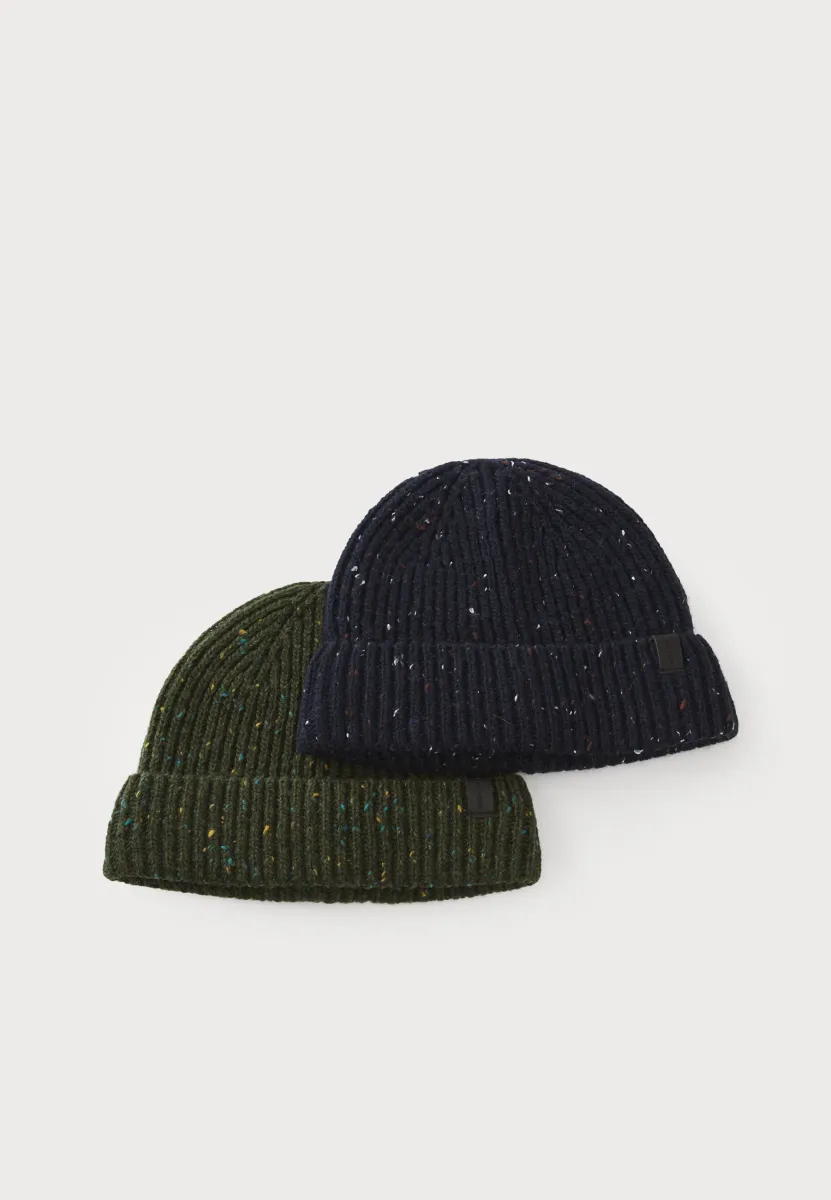 UNISEX 2 PACK - Mütze - dark blue/dark green
