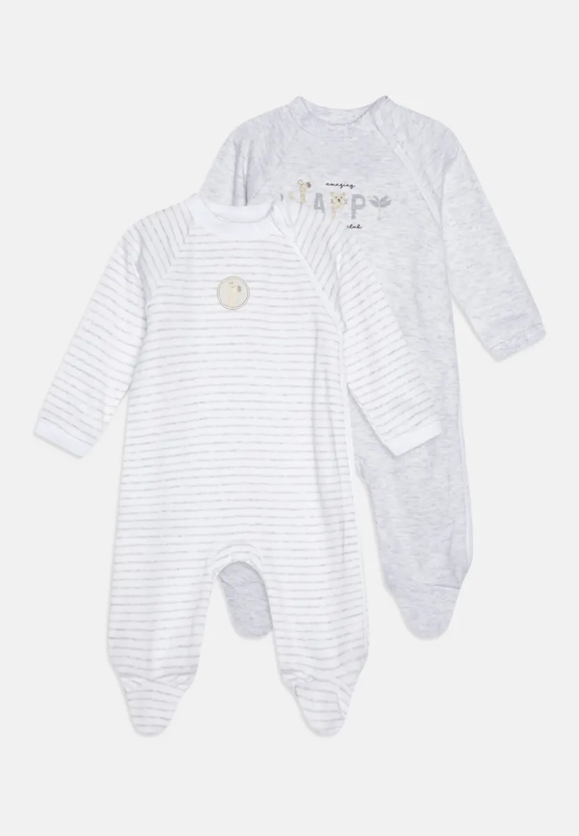 UNISEX 2 PACK - Pyjama - grey