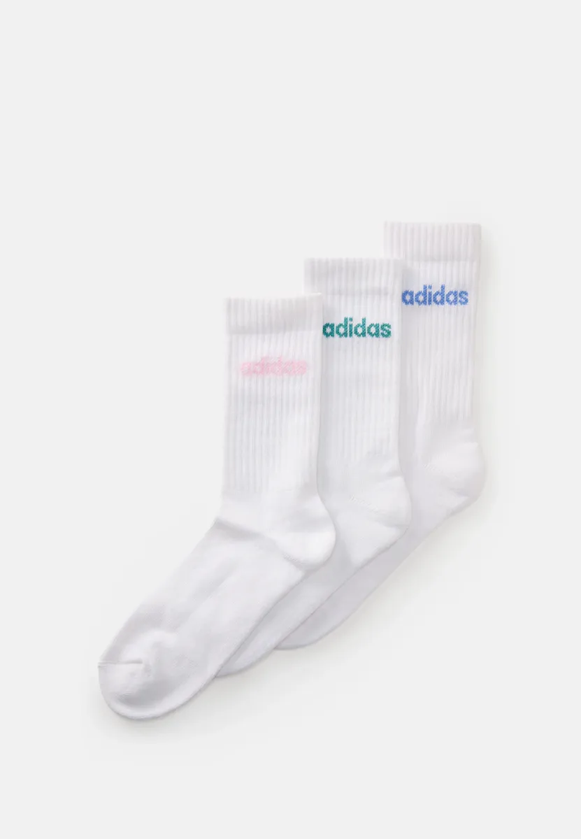 UNISEX 3 PACK - Socken - white/powder teal/clear pink/blue fusion