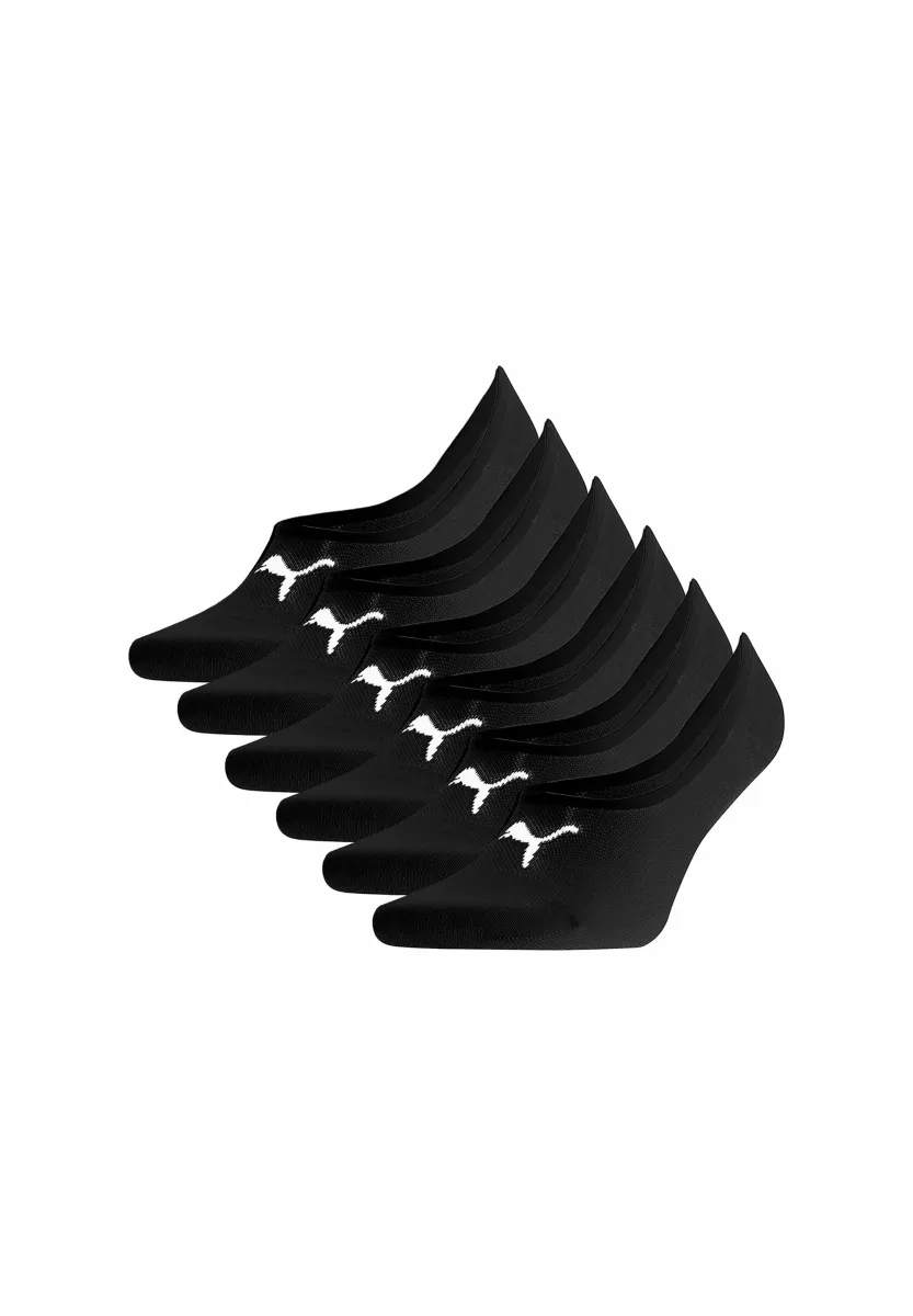 UNISEX 6ER PACK - Füßlinge - schwarz