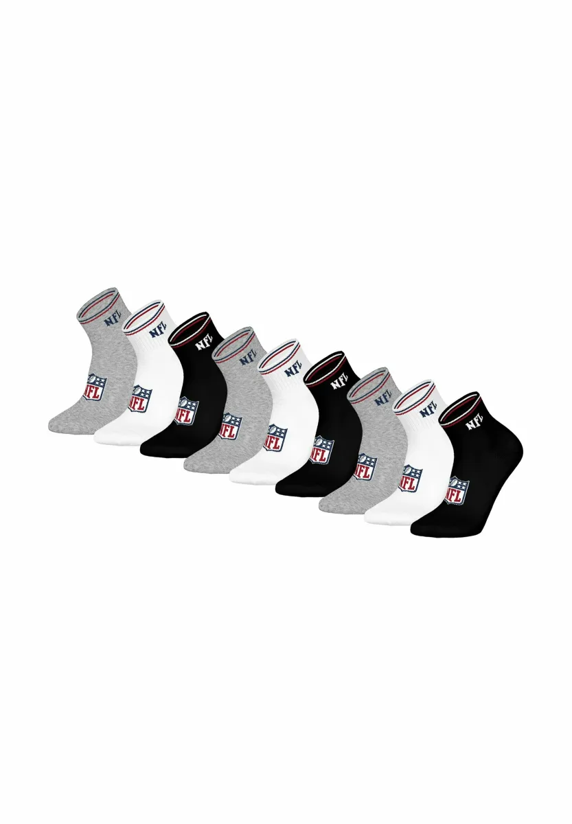 UNISEX 9ER PACK - SHIELD LOGO - Socken - weiß grau schwarz