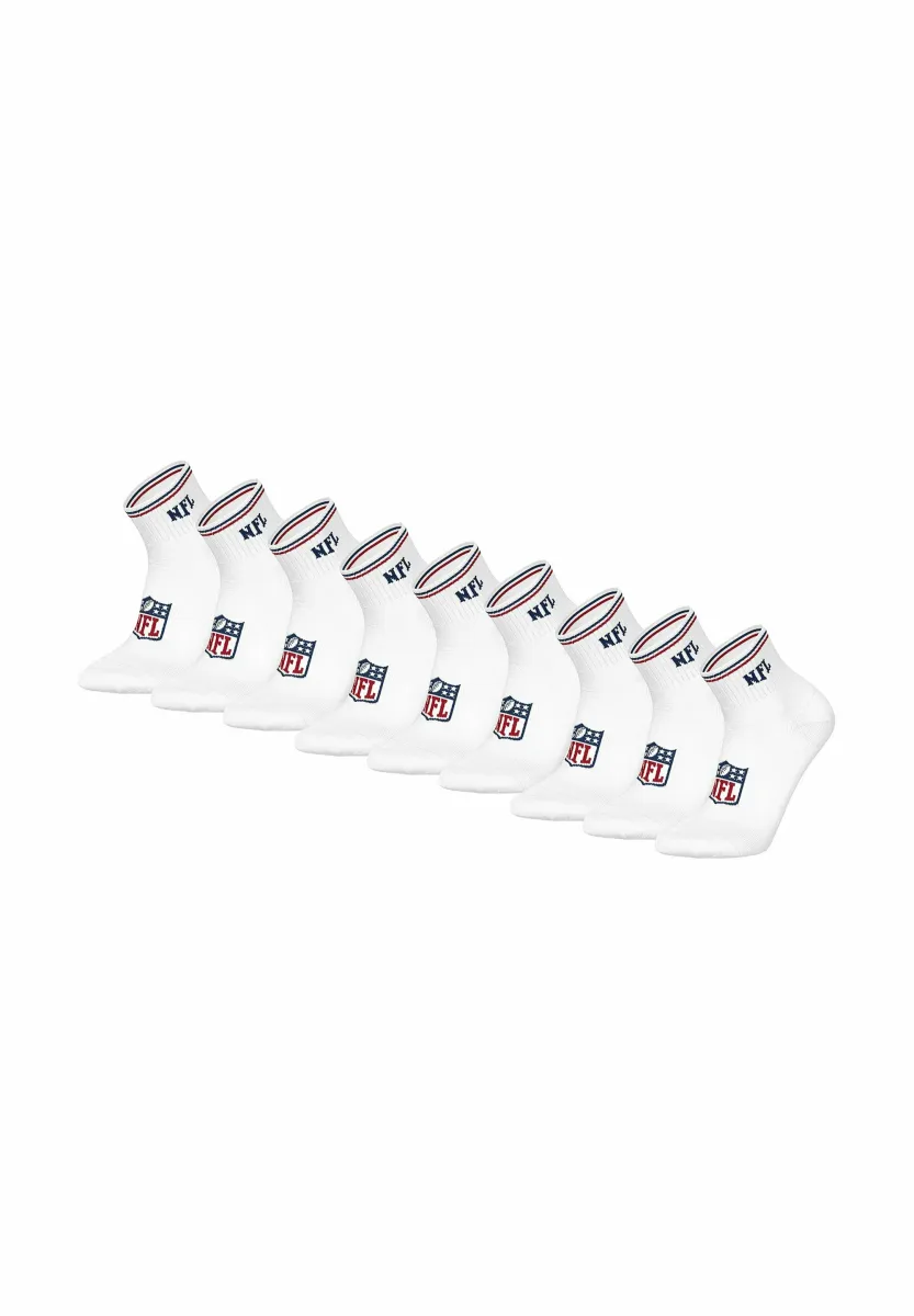 UNISEX 9ER PACK - SHIELD LOGO - Socken - weiß