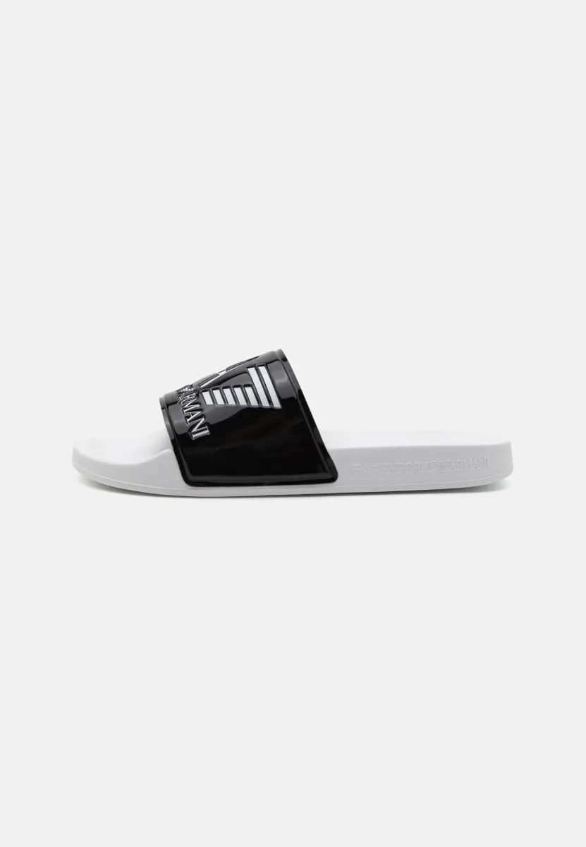 UNISEX - Badesandale - black/white