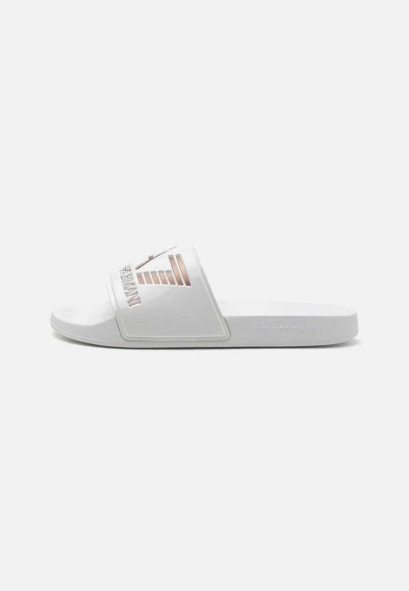 UNISEX - Badesandale - white/rose