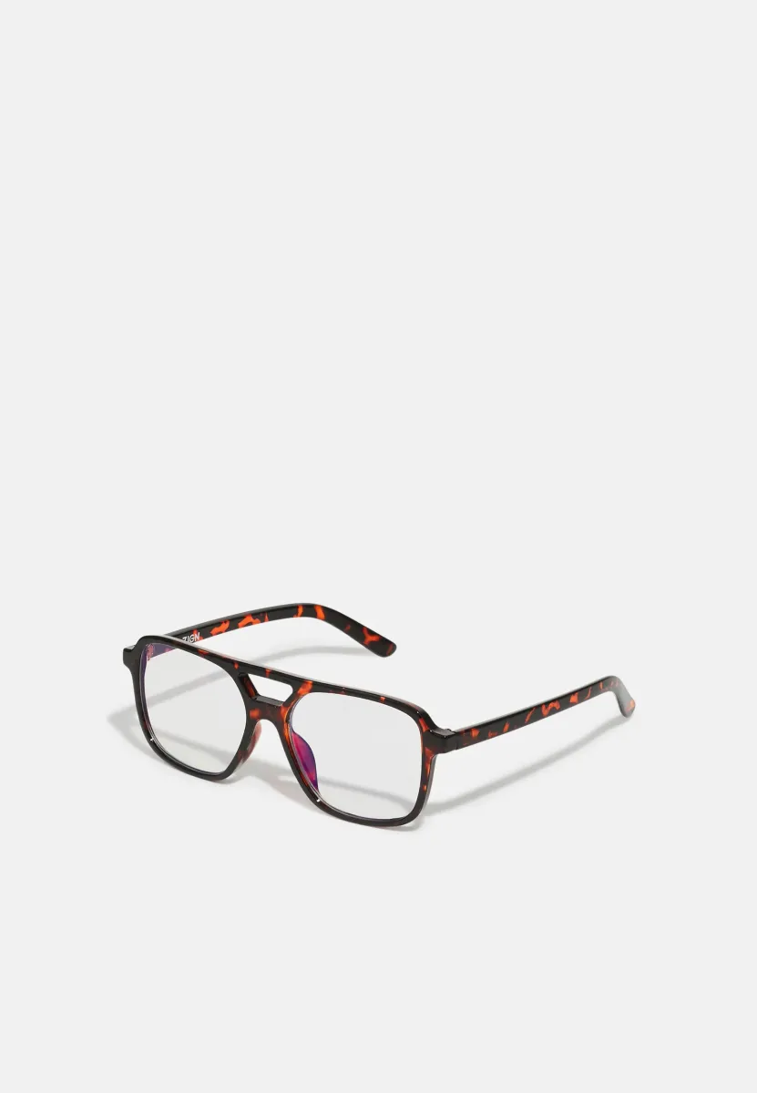 UNISEX - Blue Light Brillen - brown
