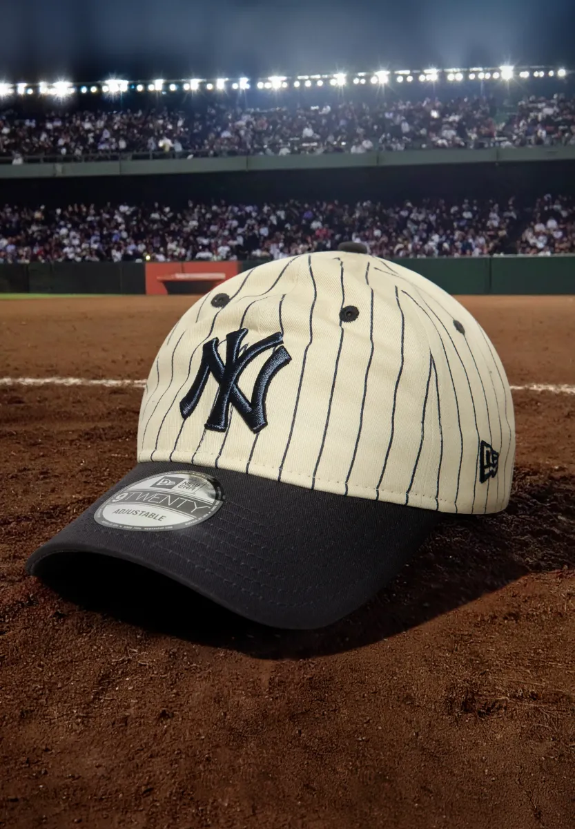 UNISEX - Cap - off-white/navy