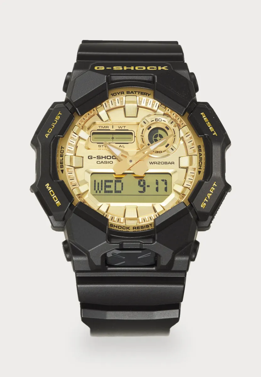 UNISEX - Digitaluhr - black/gold-coloured