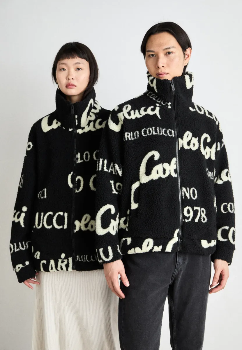 UNISEX - Fleecejacke - black