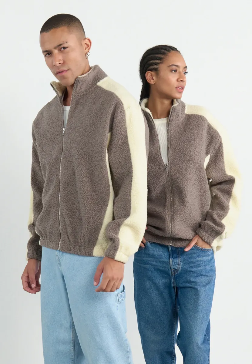 UNISEX - Fleecejacke - tan