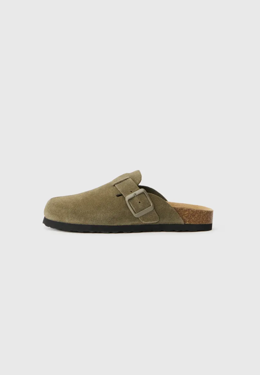 UNISEX - Hausschuh - dark olive