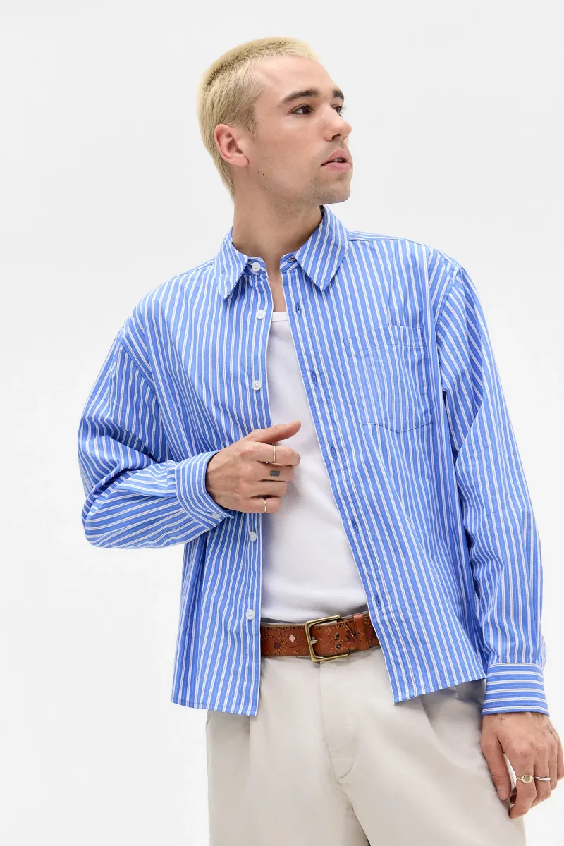 UNISEX - Hemdbluse - blue