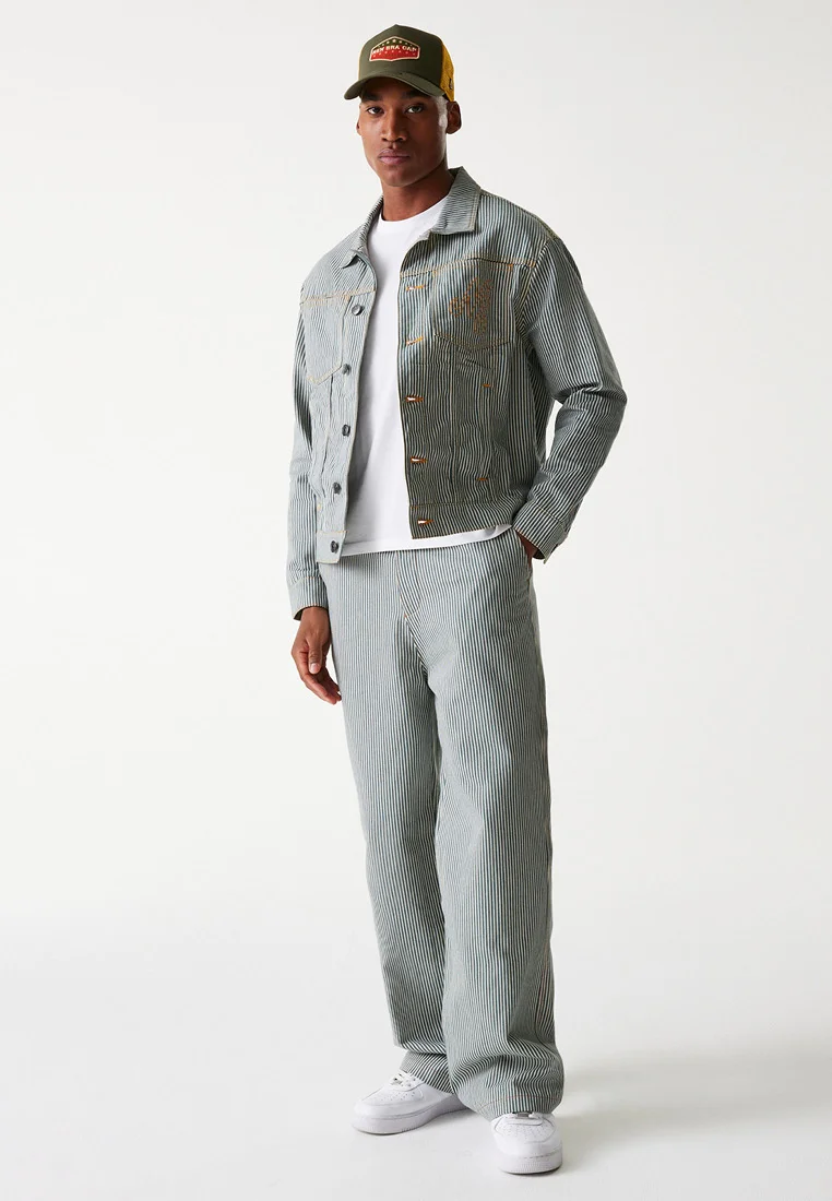 UNISEX - Jeansjacke - hellblau