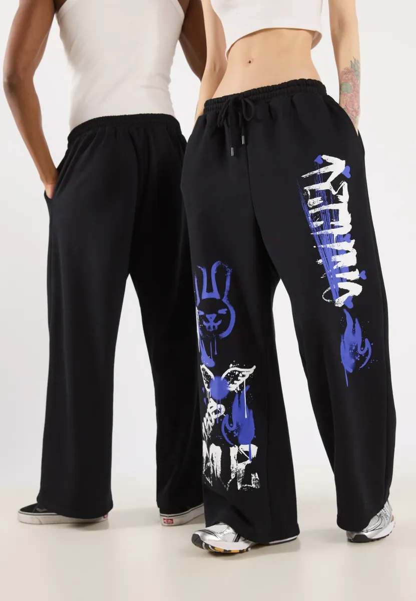UNISEX - Jogginghose - black