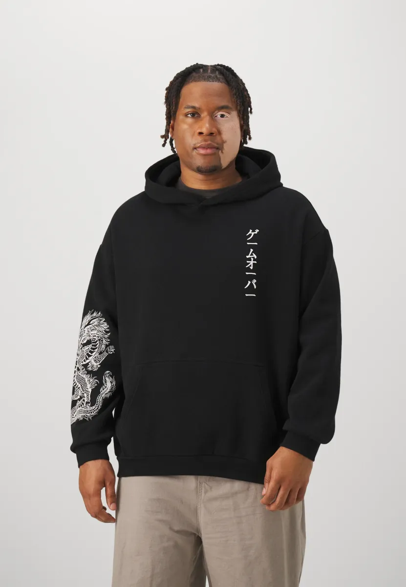 UNISEX - Kapuzenpullover - black