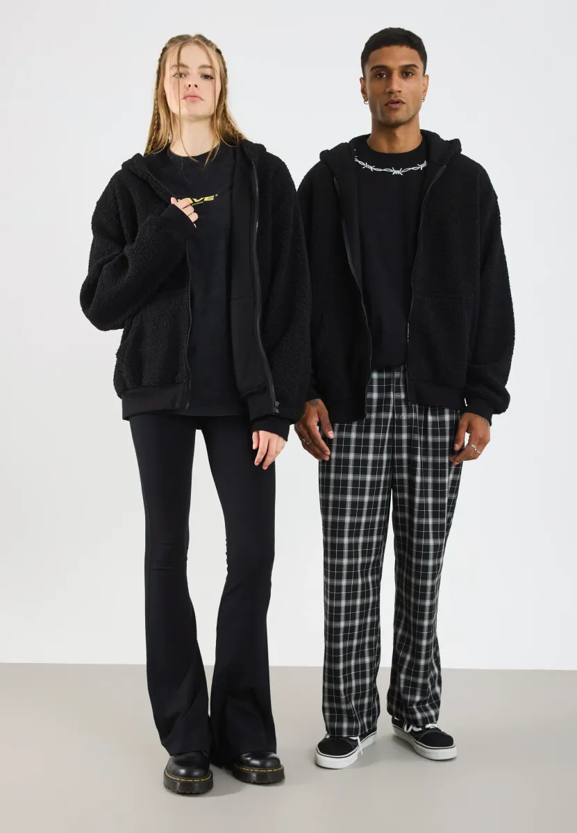 UNISEX - Kapuzenpullover - black