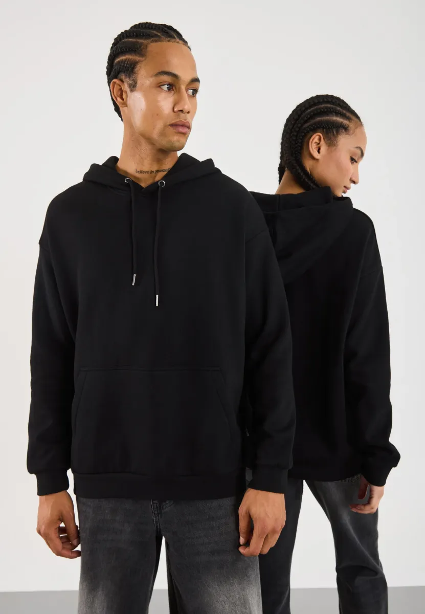 UNISEX - Kapuzenpullover - black