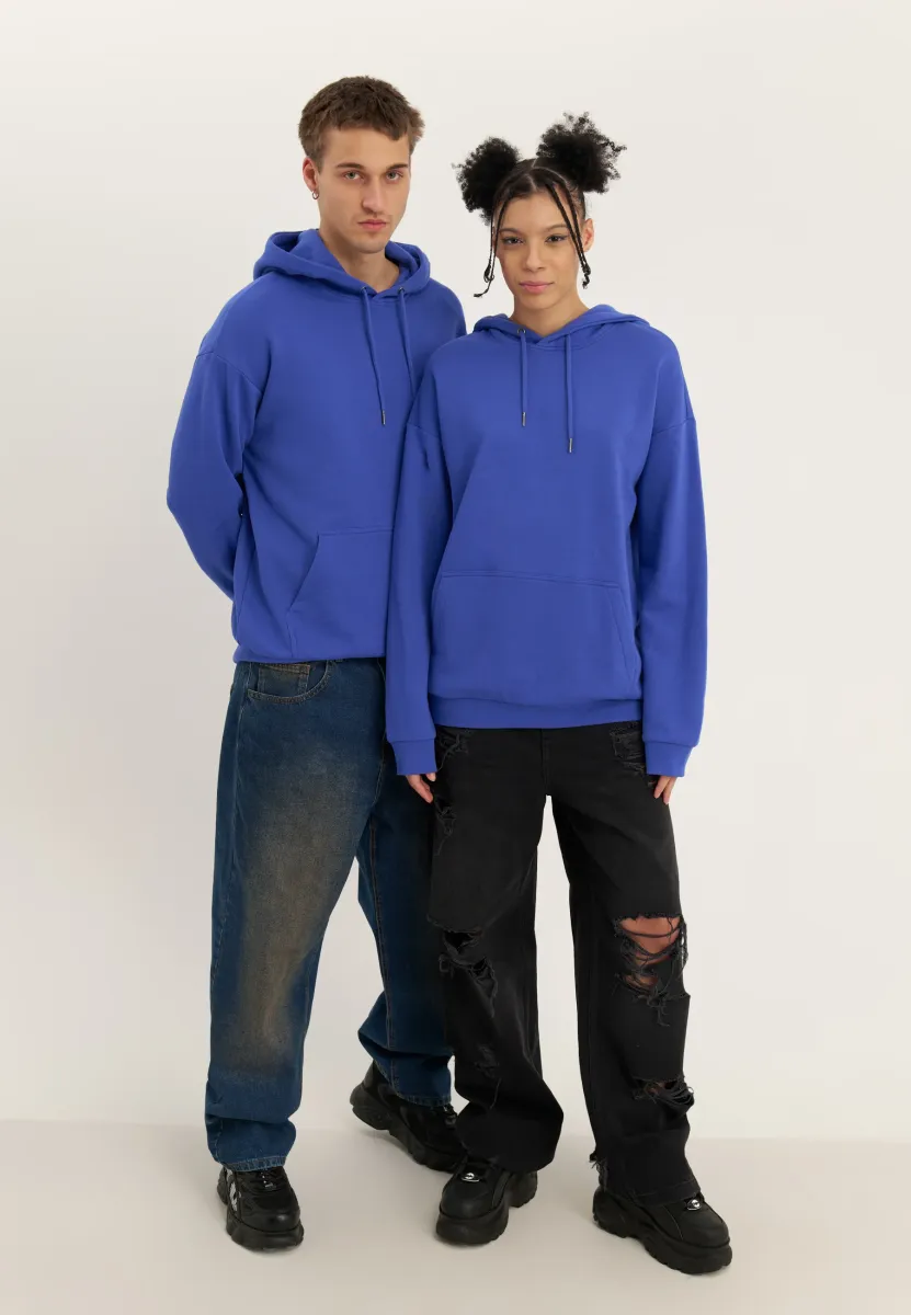 UNISEX - Kapuzenpullover - blue