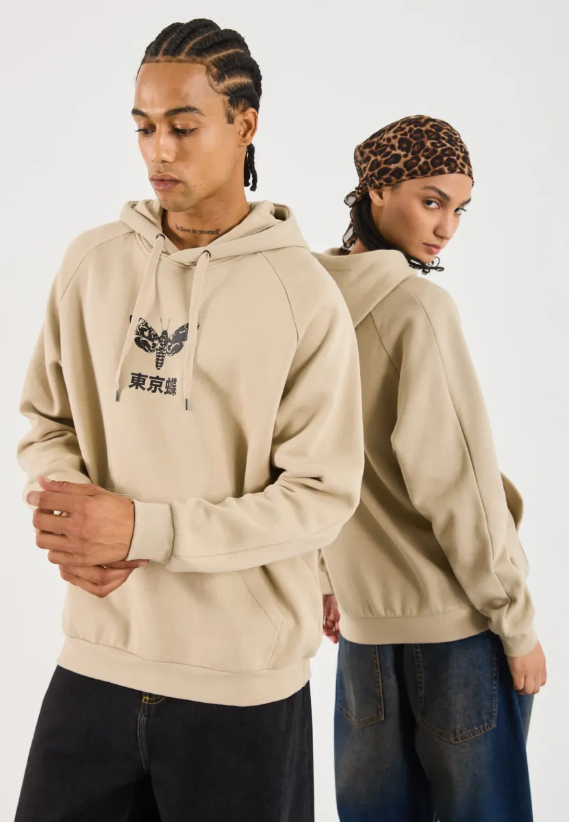 UNISEX - Kapuzenpullover - taupe