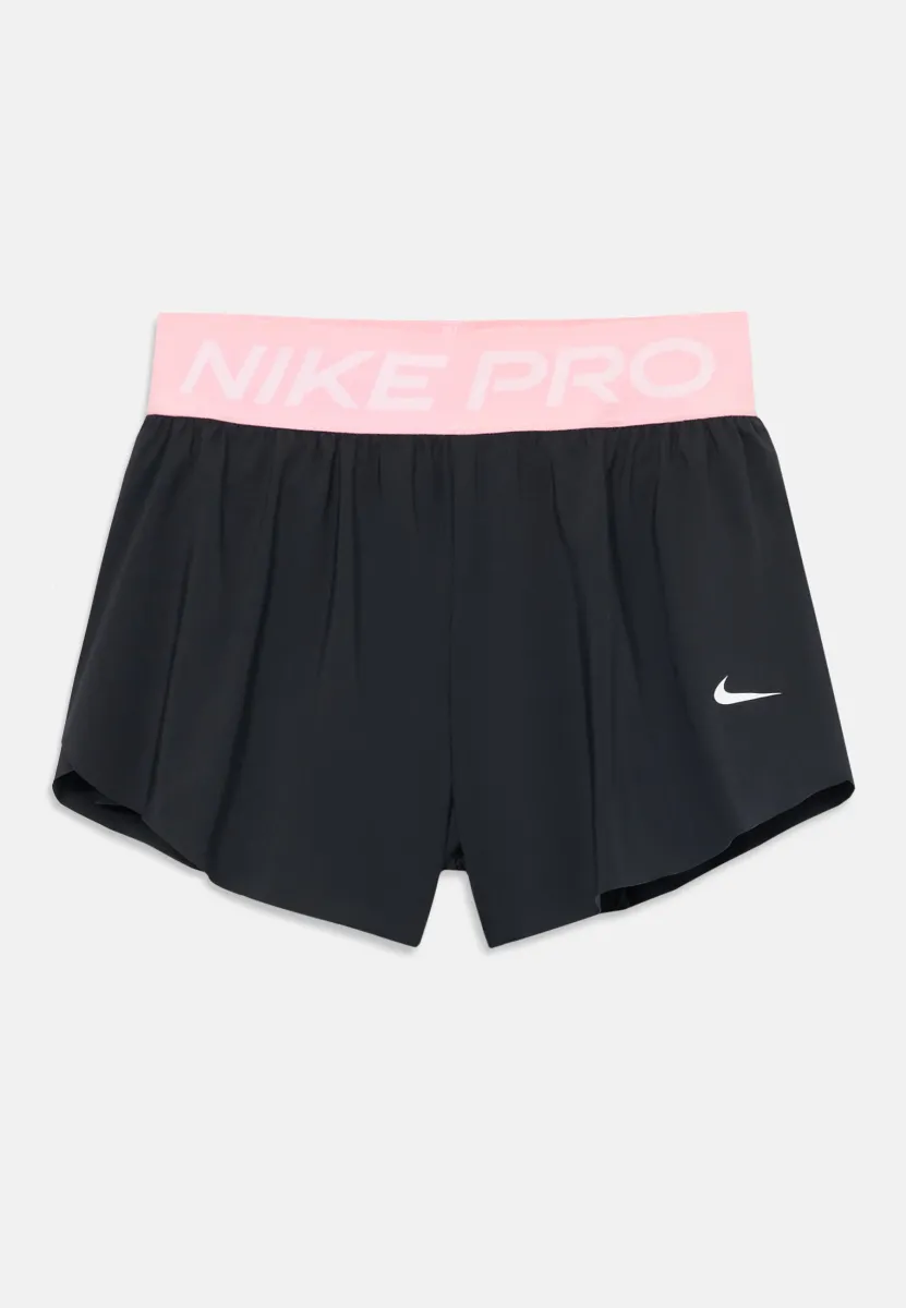 UNISEX - Kurze Sporthose - black/med soft pink/white