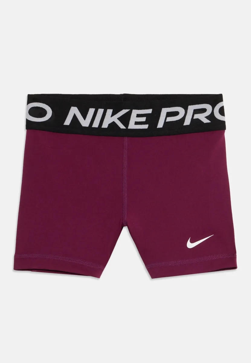 UNISEX - Kurze Sporthose - bordeaux/white