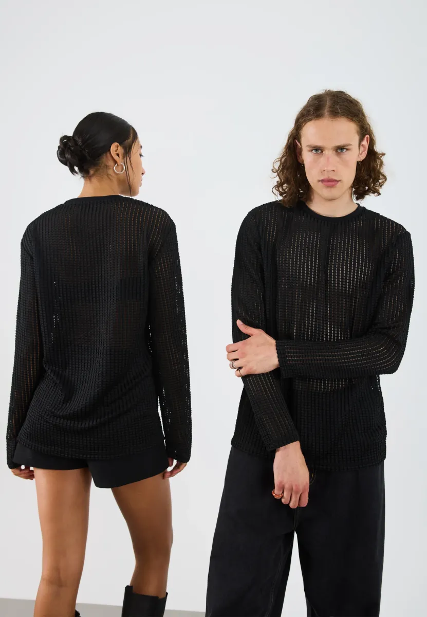 UNISEX - Langarmshirt - black