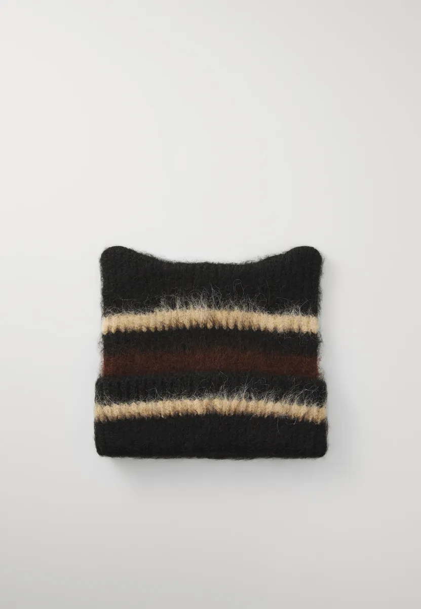 UNISEX - Mütze - black/brown/khaki