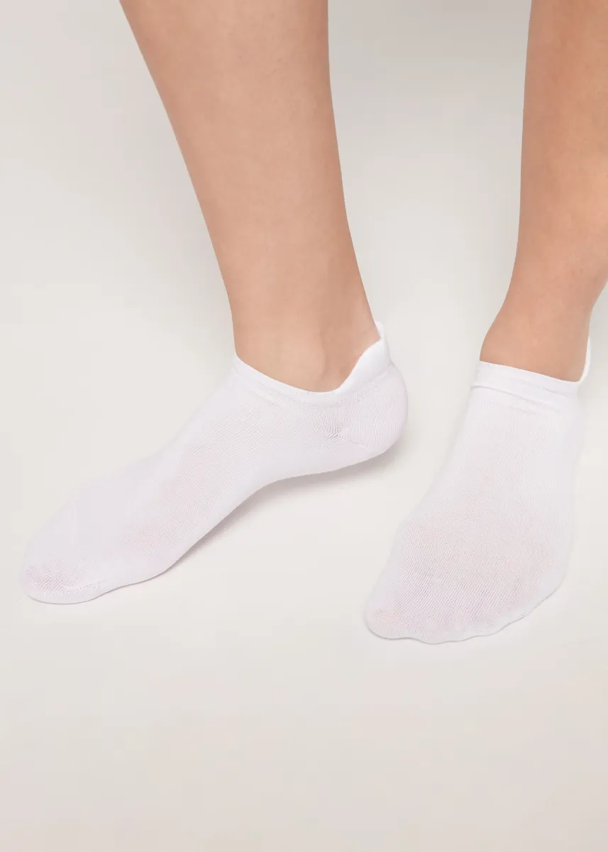 UNISEX NO-SHOW - Socken - White
