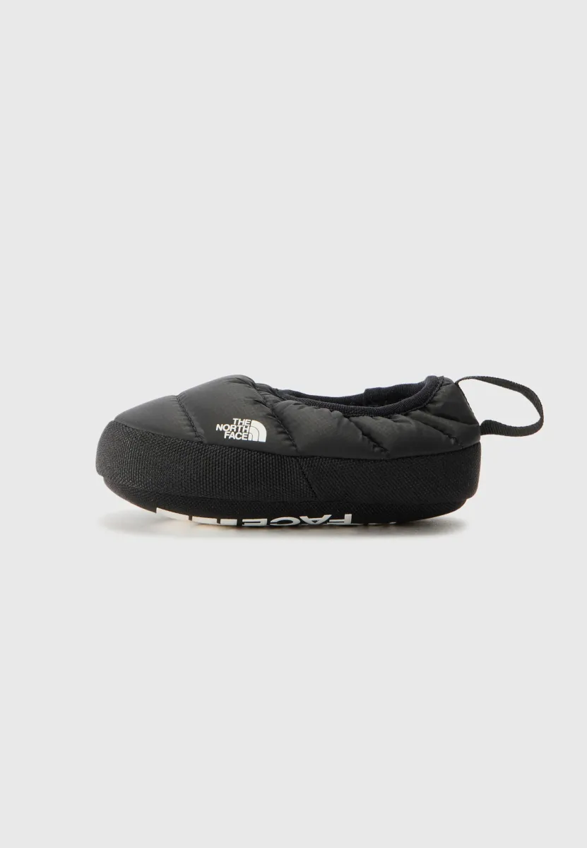 UNISEX - Pantolette flach - black/white