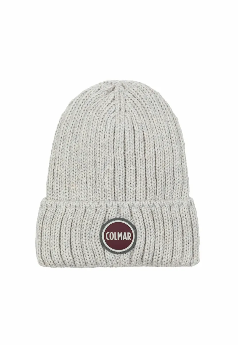 UNISEX RIB-KNIT WITH TURN-UP - Mütze - grey