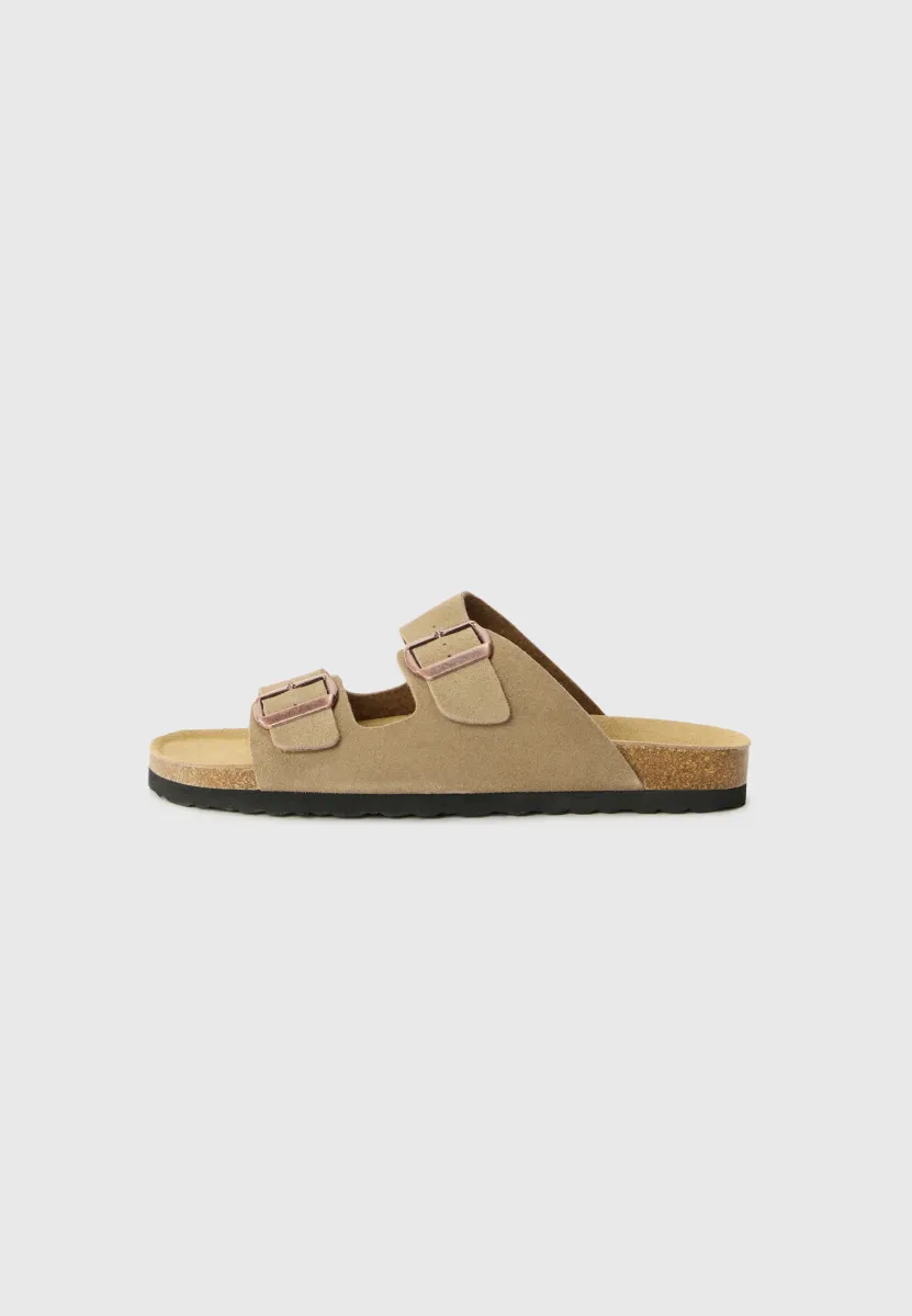 UNISEX - Riemensandalette - stone
