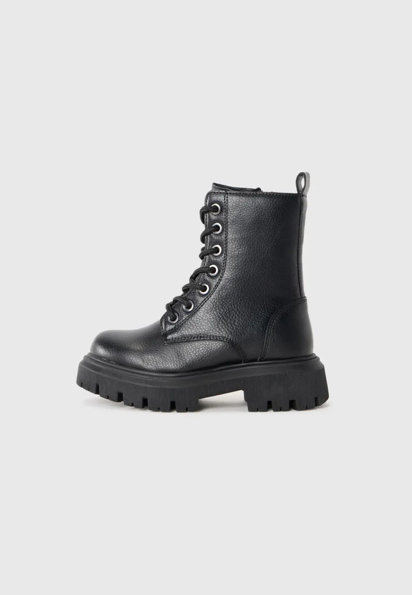 UNISEX - Schnürstiefelette - black