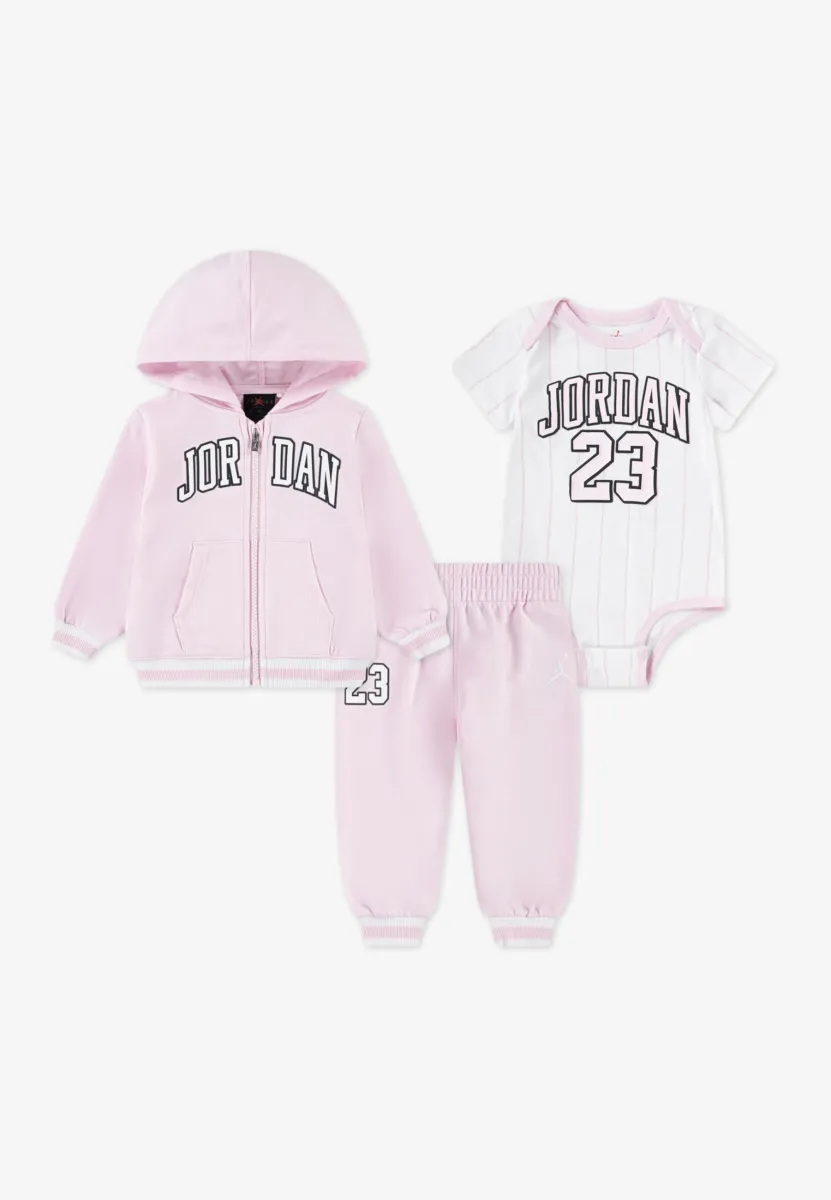 UNISEX SET - Jogginghose - pink foam