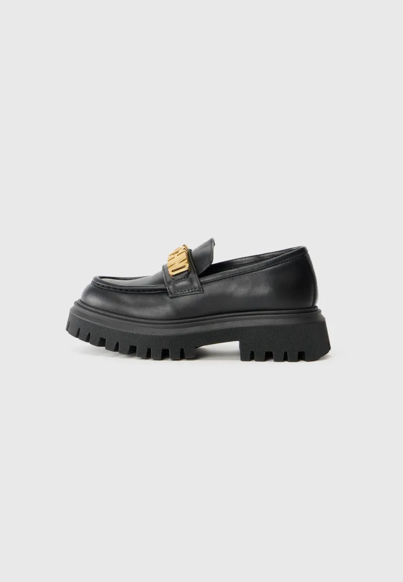 UNISEX - Slipper - black/gold-colored