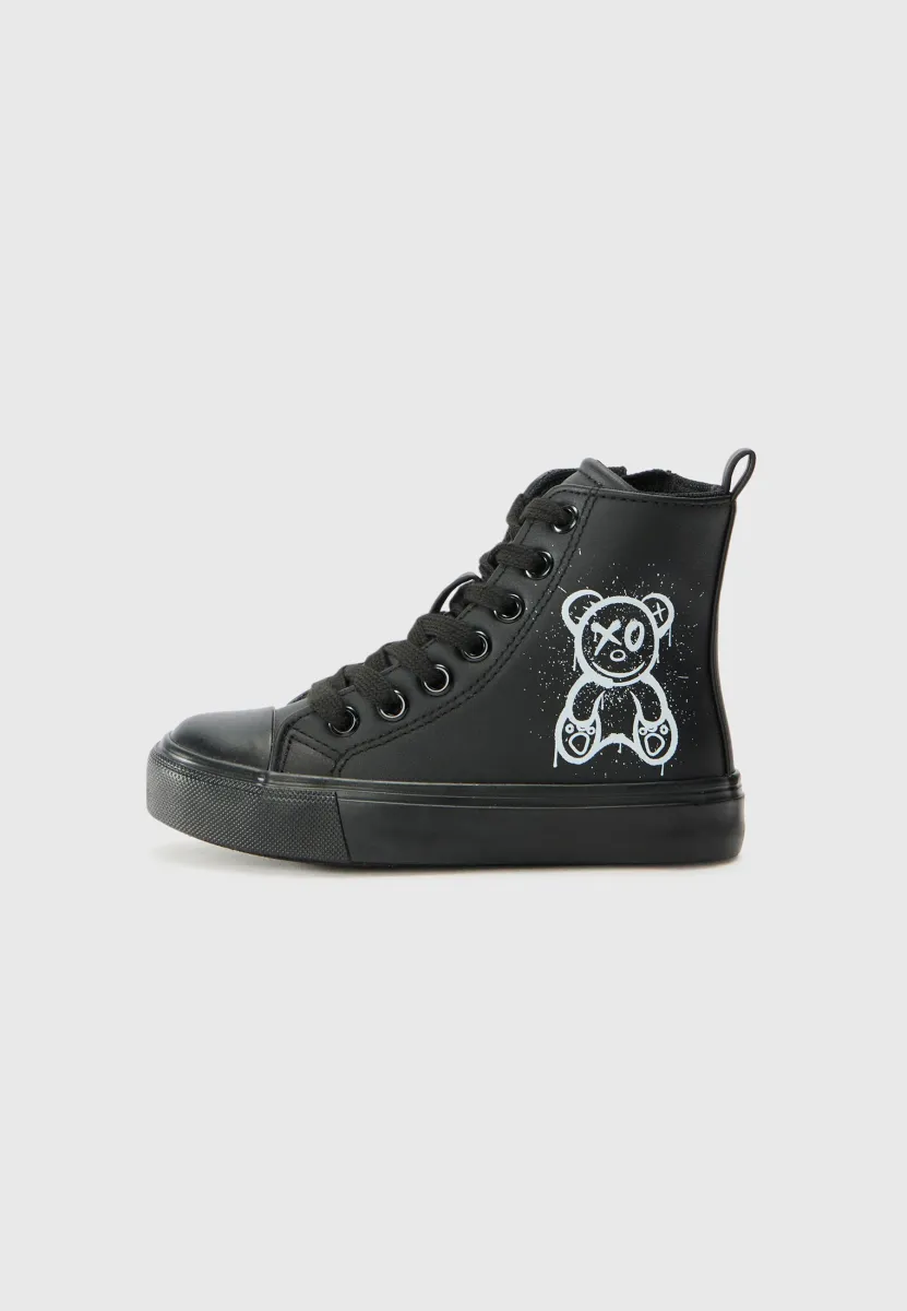 UNISEX - Sneaker high - black
