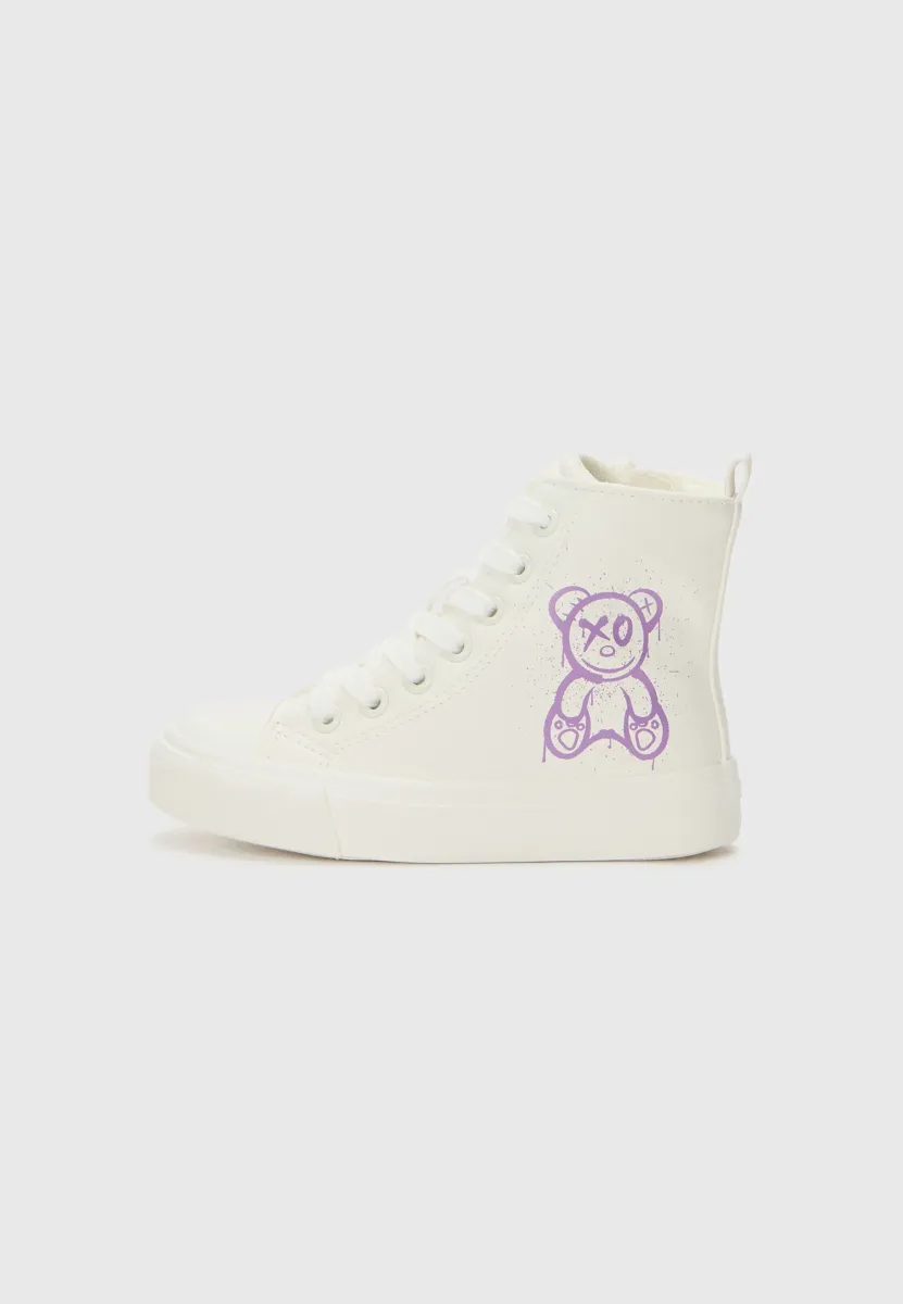 UNISEX - Sneaker high - white