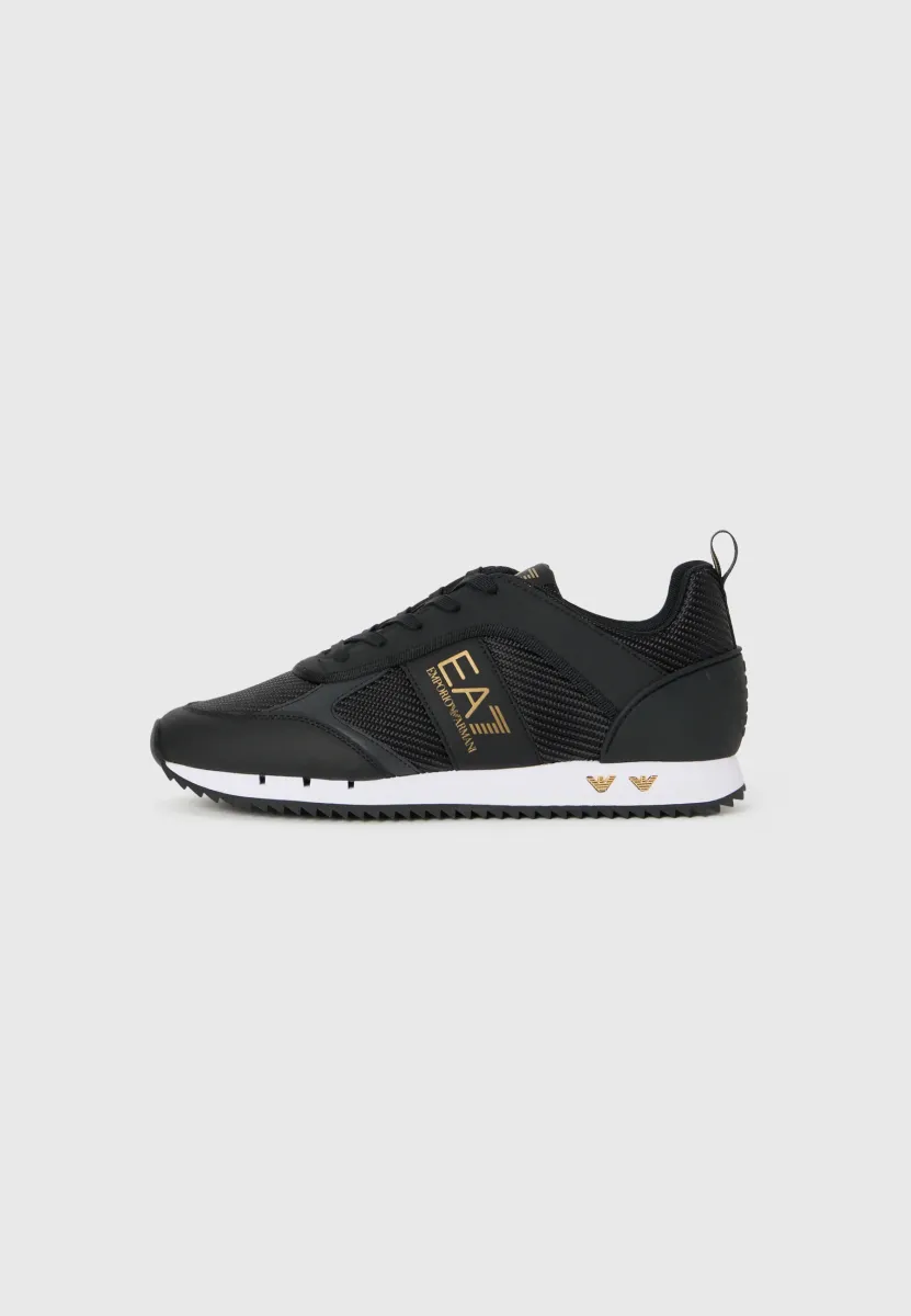 UNISEX - Sneaker low - black/gold-coloured/white
