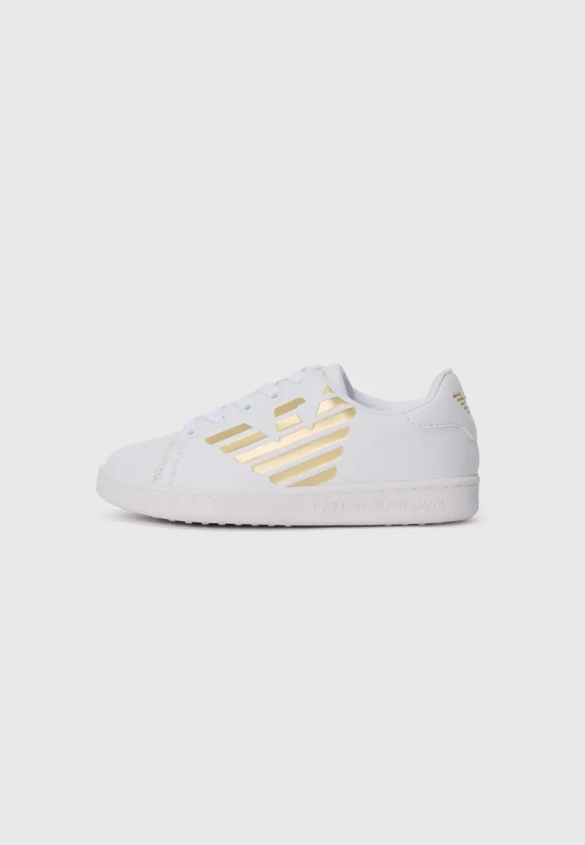 UNISEX - Sneaker low - triple white/light gold-coloured