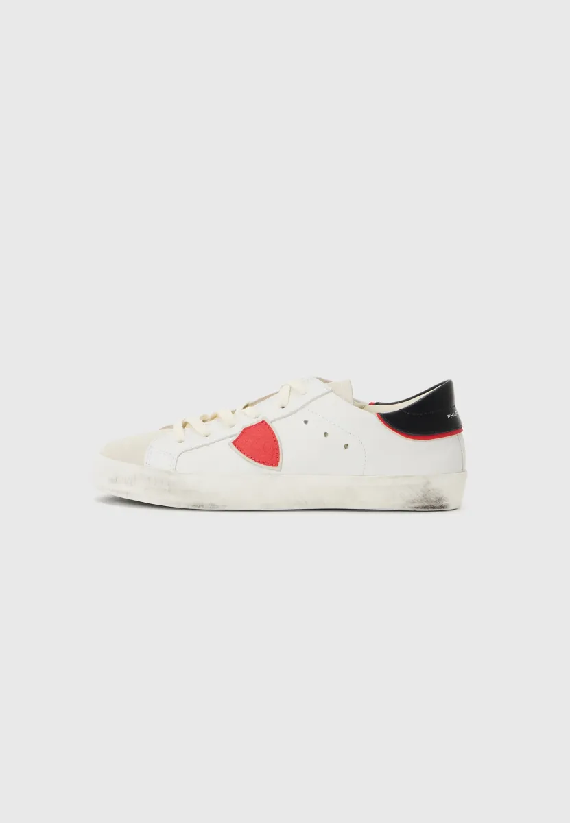 UNISEX - Sneaker low - white/plaster/black/red